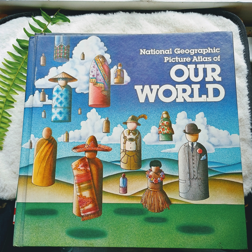 Bundle, 2 National Geographic Picture Atlas Coffee Table Books, Kids Education - Picture 8 of 14
